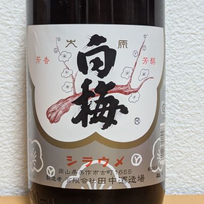 大原白梅(おおはらしらうめ) | 日本酒 評価・通販 SAKETIME