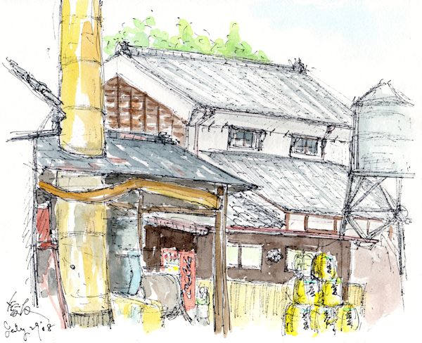 愛友の酒蔵である愛友酒造(茨城)