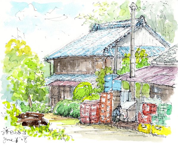 富士泉の酒蔵である藤田酒造店(茨城)
