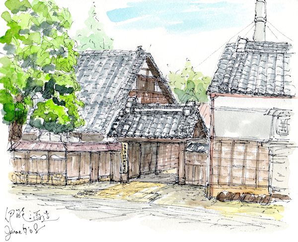 幾久一の酒蔵である伊能酒造店(茨城)