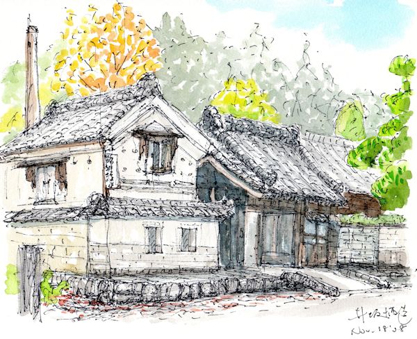 日乃出鶴の酒蔵である井坂酒造店(茨城)