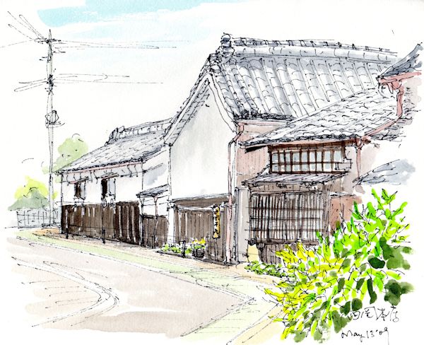 花の井の酒蔵である西岡本店(茨城)