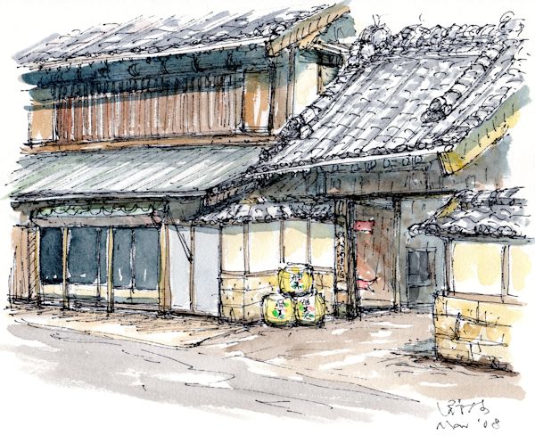 常陸花霞の酒蔵である野村醸造(茨城)