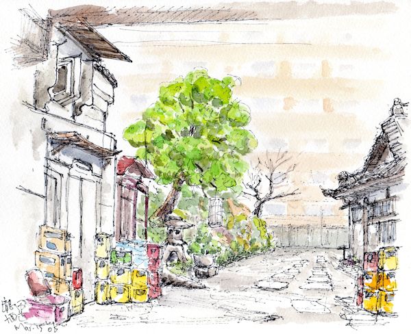 三ツ扇の酒蔵である瀧田酒造店(茨城)