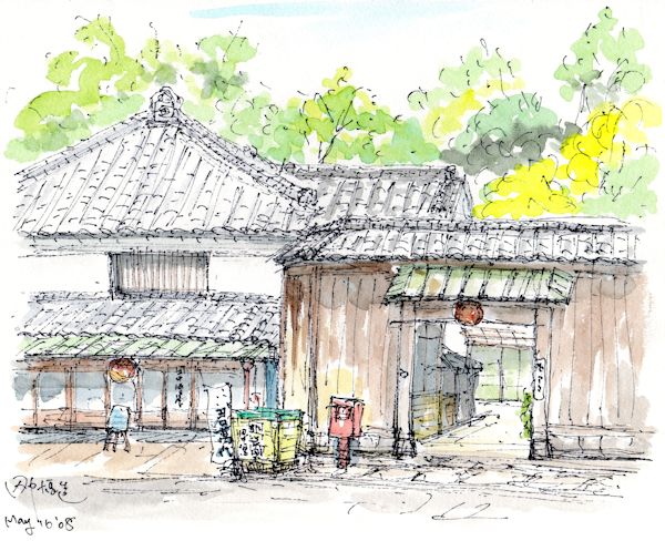 君萬代の酒蔵である田中酒造店(茨城)
