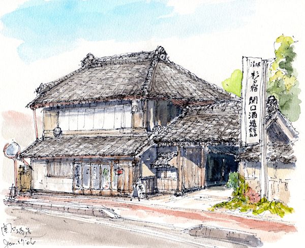 すぎと七福神の酒蔵である関口酒造(埼玉)