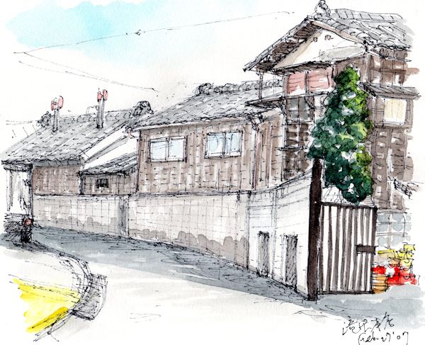 長命泉の酒蔵である滝沢本店(千葉)