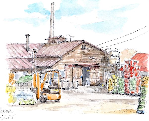 高尾山の酒蔵である中島酒造場(東京)