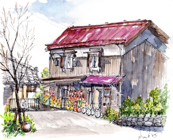 国府鶴の酒蔵である野口酒造店(東京)