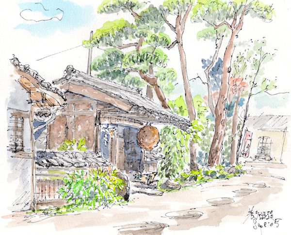 玉笹の酒蔵である養老酒造(山梨)