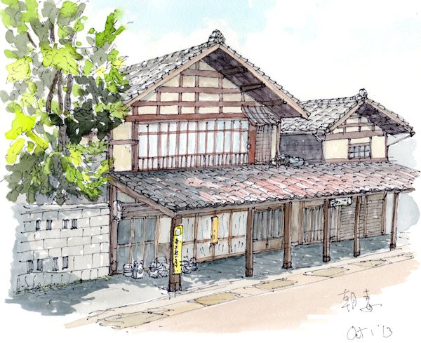越乃風雪の酒蔵である朝妻酒造(新潟)