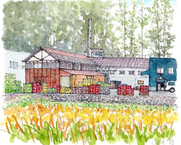 松乃井の酒蔵である松乃井酒造場(新潟)
