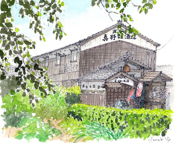 真野鶴の酒蔵である尾畑酒造(新潟)