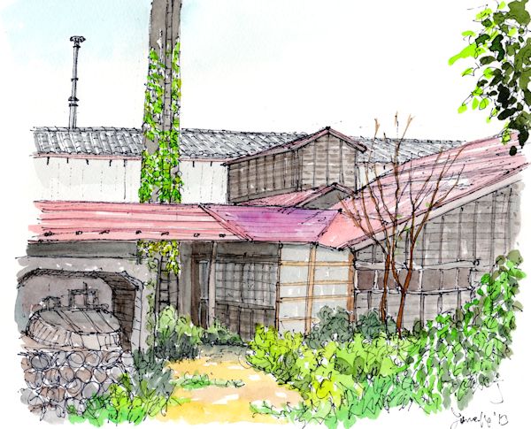 寿亀正宗の酒蔵である武蔵野酒造(新潟)