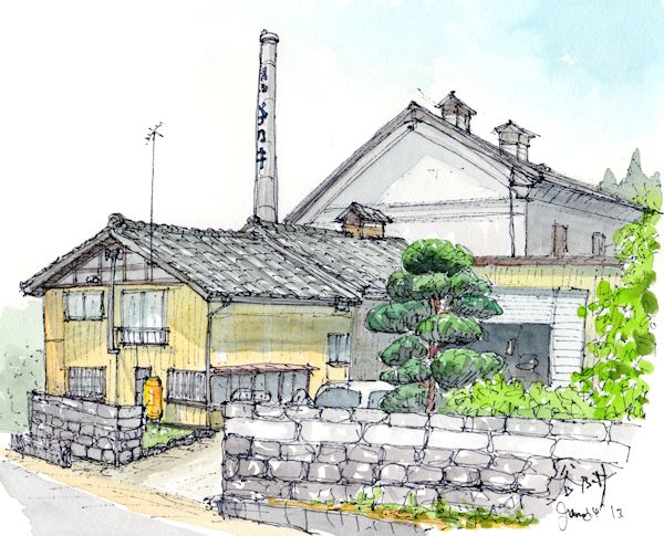 谷乃井の酒蔵である谷乃井酒造(新潟)