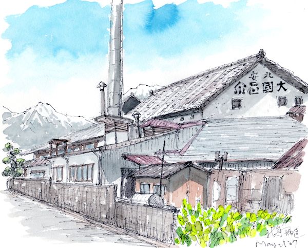 北安大國の酒蔵である北安醸造(長野)