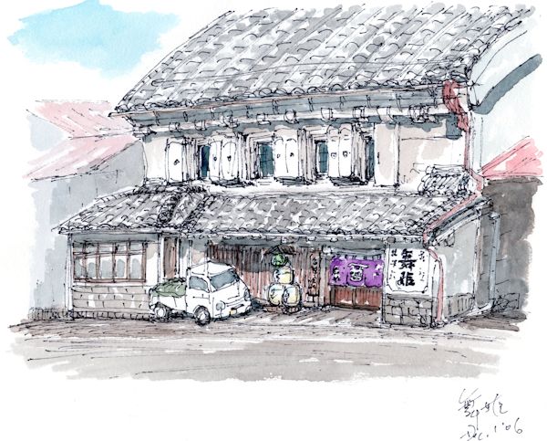 翠露の酒蔵である舞姫酒造(長野)