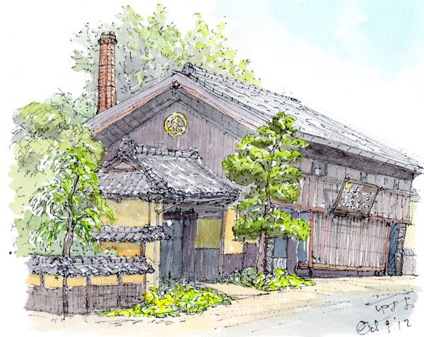 ろくの酒蔵である枡一市村酒造場(長野)