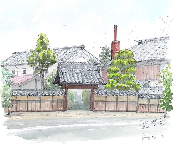 本吉乃川の酒蔵である松葉屋本店(長野)