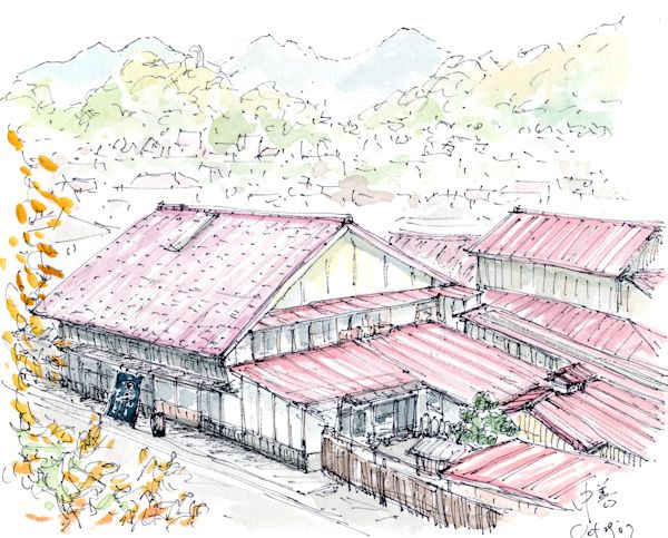 善吉の酒蔵である中善酒造店(長野)