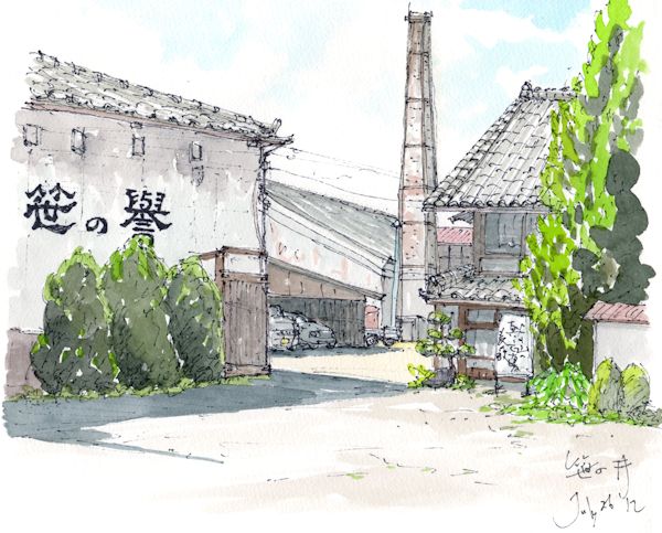 笹の譽の酒蔵である笹井酒造(長野)
