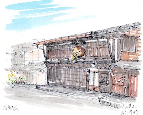 naraiの酒蔵であるsuginomori brewery(長野)