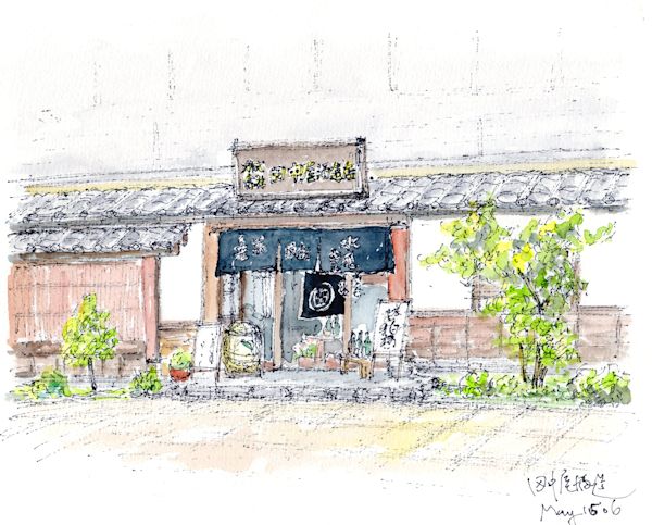 水尾の酒蔵である田中屋酒造店(長野)