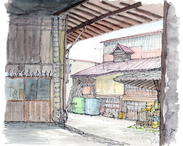 龍游の酒蔵である春日酒造(長野)