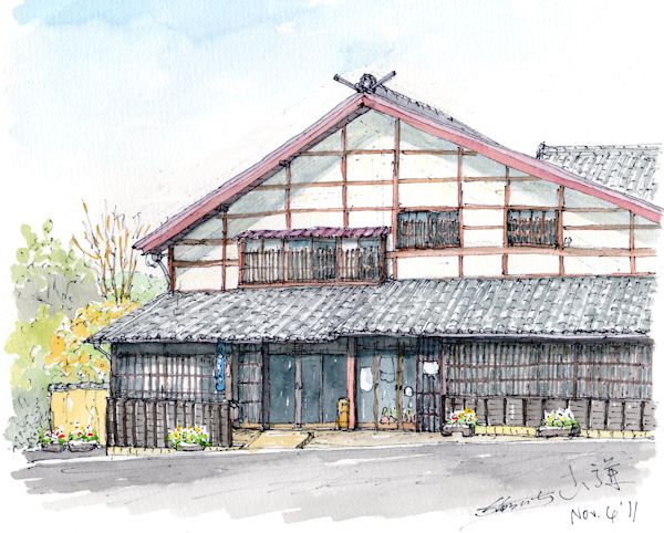 鈴蘭の酒蔵である山謙酒造店(長野)