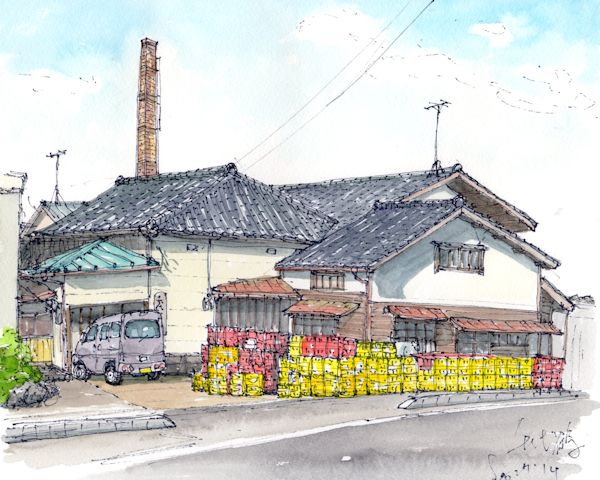 千代鶴の酒蔵である千代鶴酒造(富山)