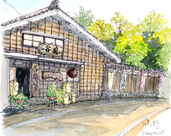 谷泉の酒蔵である鶴野酒造店(石川)