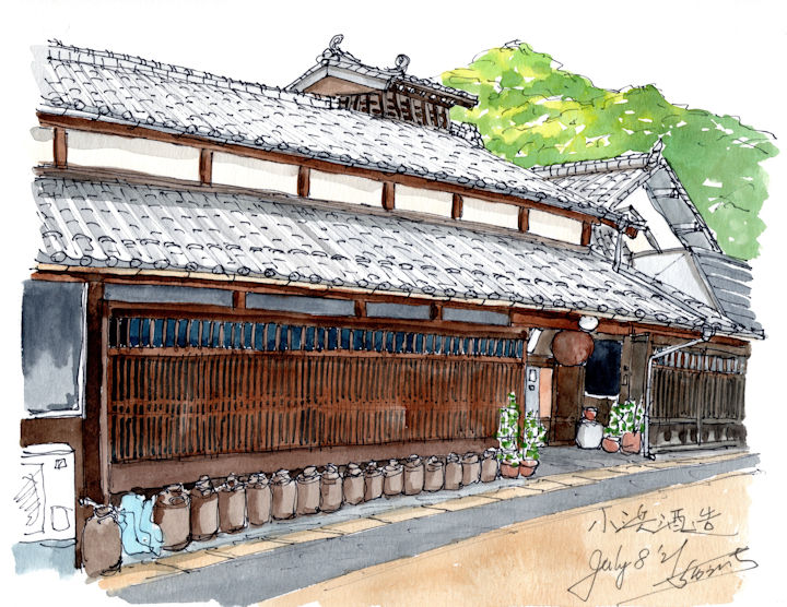 わかさの酒蔵である小浜酒造(福井)