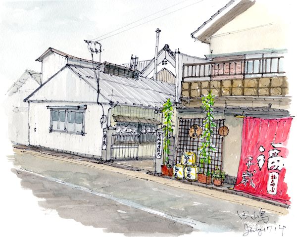 蟹至福の酒蔵である田嶋酒造(福井)