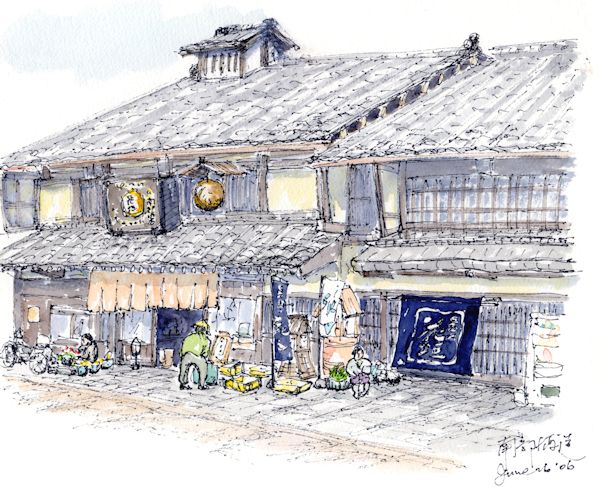 花垣の酒蔵である南部酒造場(福井)