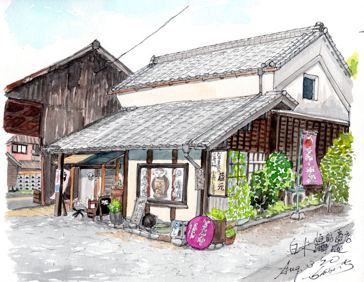 達磨正宗の酒蔵である白木恒助商店(岐阜)