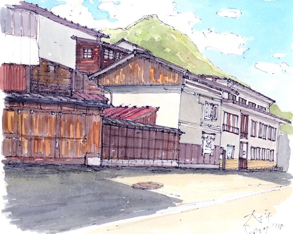 飛騨娘の酒蔵である大坪酒造店(岐阜)