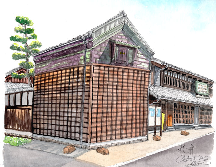 楽の世の酒蔵である丸井合名(愛知)