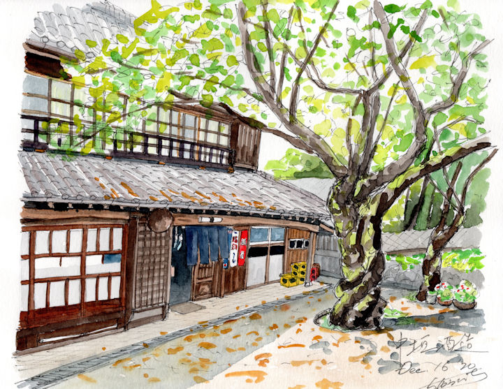 賜冠の酒蔵である中垣酒造(愛知)