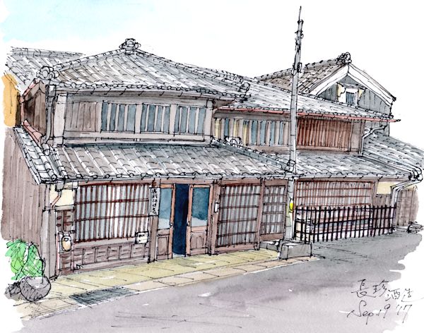 長珍の酒蔵である長珍酒造(愛知)