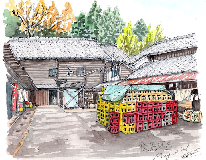 みさと龍神の酒蔵である松島酒造(三重)