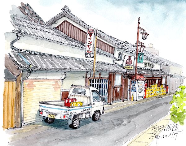酔小町の酒蔵である西田酒造(滋賀)