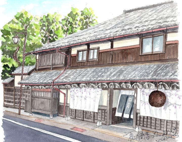 雨垂れ石を穿つの酒蔵である福井弥平商店(滋賀)