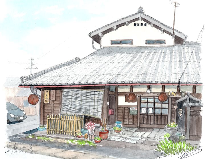 不老泉の酒蔵である上原酒造(滋賀)