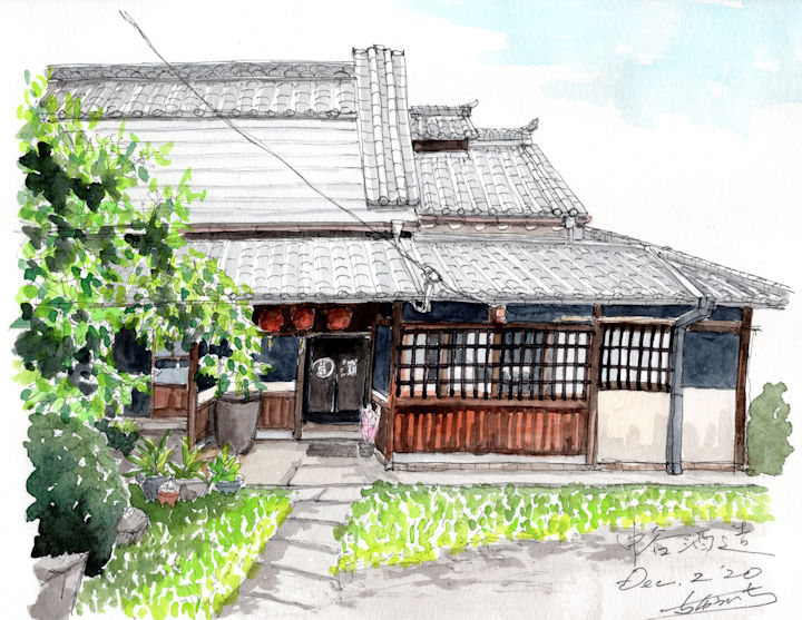 朝香の酒蔵である中谷酒造(奈良)