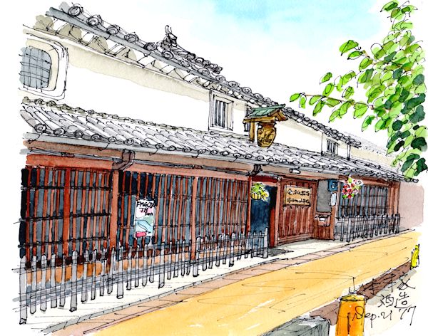 松の友の酒蔵である山本本家(奈良)