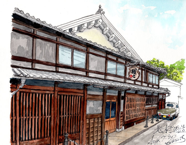 猩々の酒蔵である北村酒造(奈良)