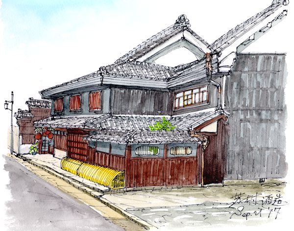 千代乃松の酒蔵である芳村酒造(奈良)