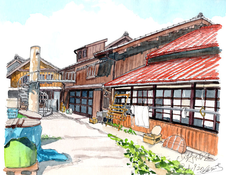 富楼那の酒蔵である山野酒造(大阪)