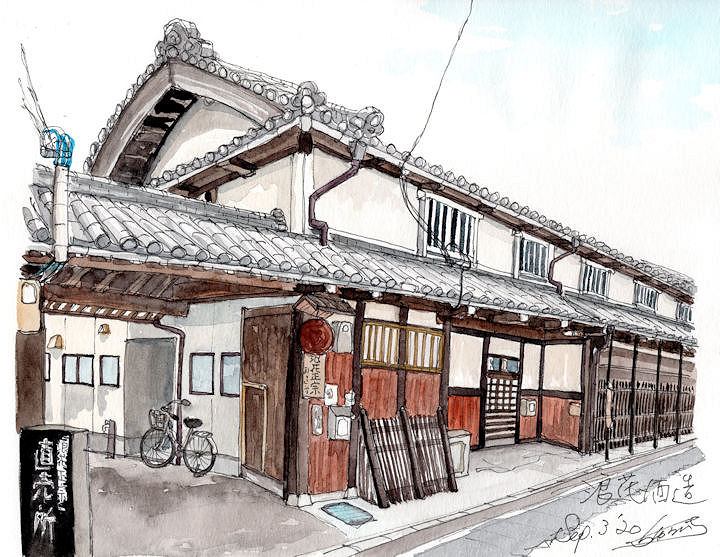 吉村知事の酒の酒蔵である浪花酒造(大阪)