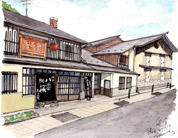 龍泉八重桜の酒蔵である泉金酒造(岩手)